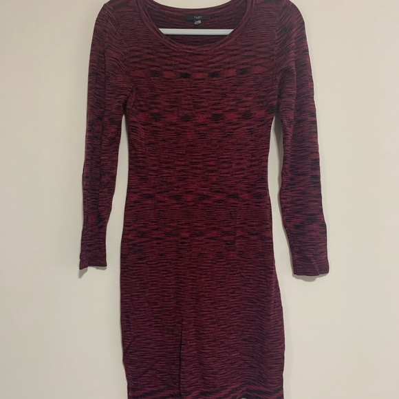 Tart Dresses & Skirts - Tart red and black sweater dress